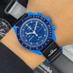 ساعت امگا سواچ کوارتز کرنوگراف نپتون مدل SO33N100 - Image 4